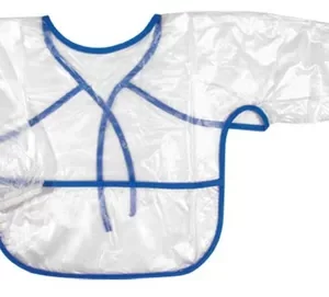 BABETAL PLASTICO TRANSPARENTE CON MANGAS