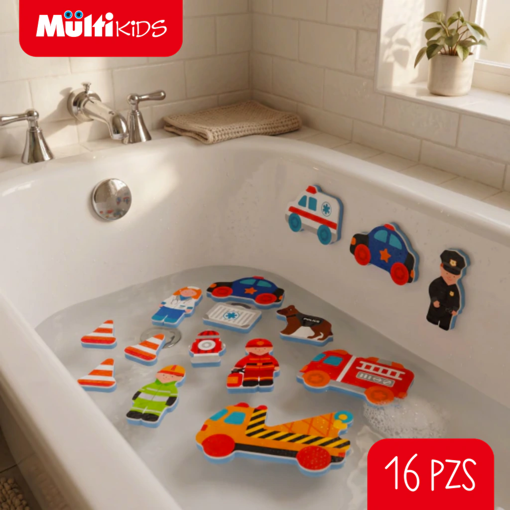FIGURAS DE GOMA EVA PARA JUGAR EN EL AGUA - Imagen 3